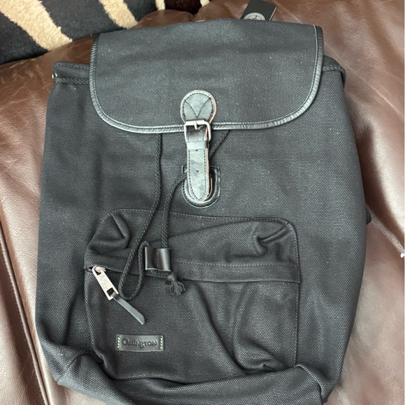 Ossington NWDefect Backpack Black Canvas New with DEFECT (See Photos)MAKE OFFER! - Picture 9 of 11